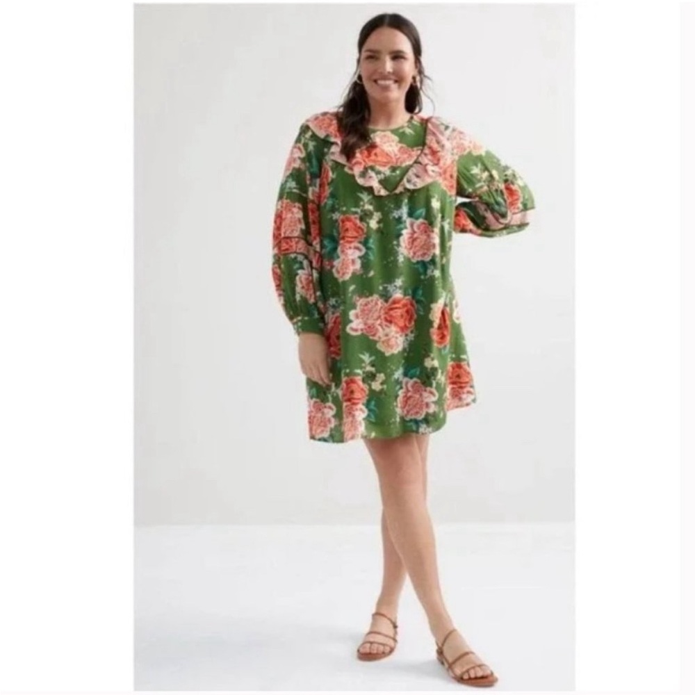 Anthropologie FARM RIO Elinor Tunic Dress NWT